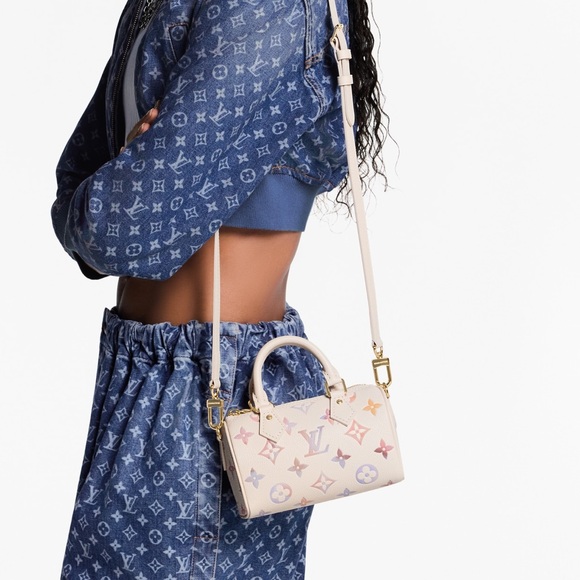 💜Louis Vuitton Limited Edition Momogram  Dream Empriente Nano Speedy Crossbody🩷 - Picture 4 of 15